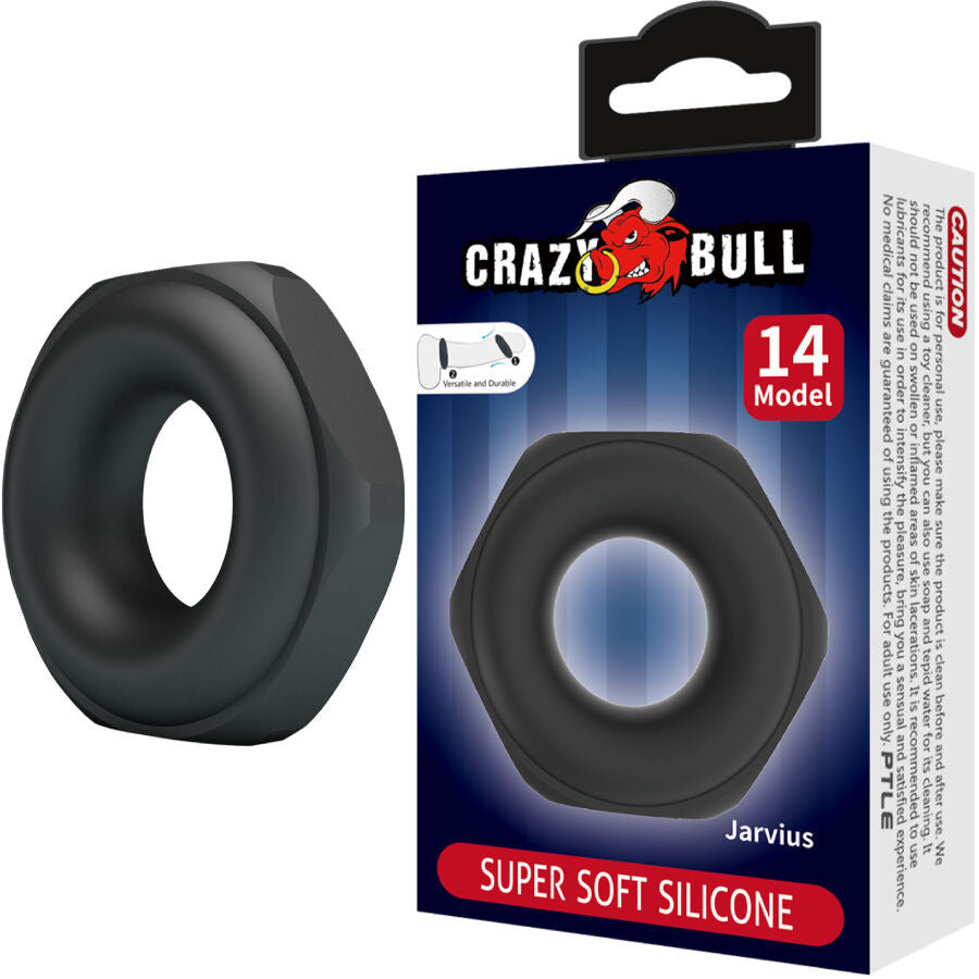 Crazy Bull Jarvius – Premium Silicone Erection Ring