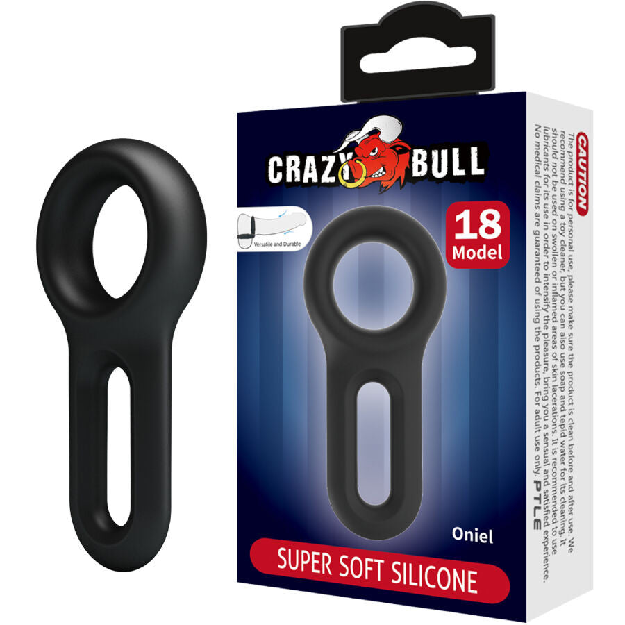 Crazy Bull - Premium Silicone Penis Ring Model 18