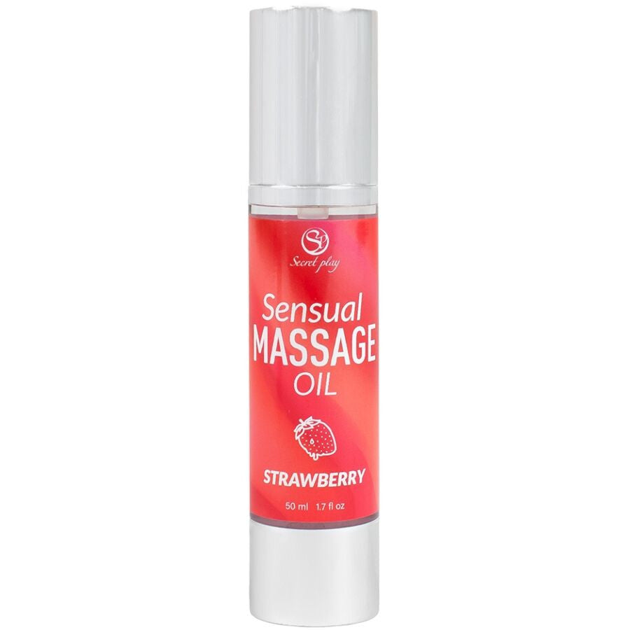 Massage Oil With Strawberry Scent