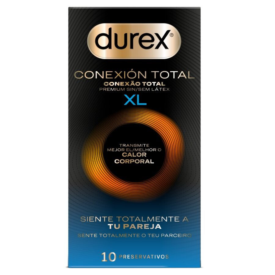 Durex - Total Intercourse Xl Latex-free Condoms 10 Pcs