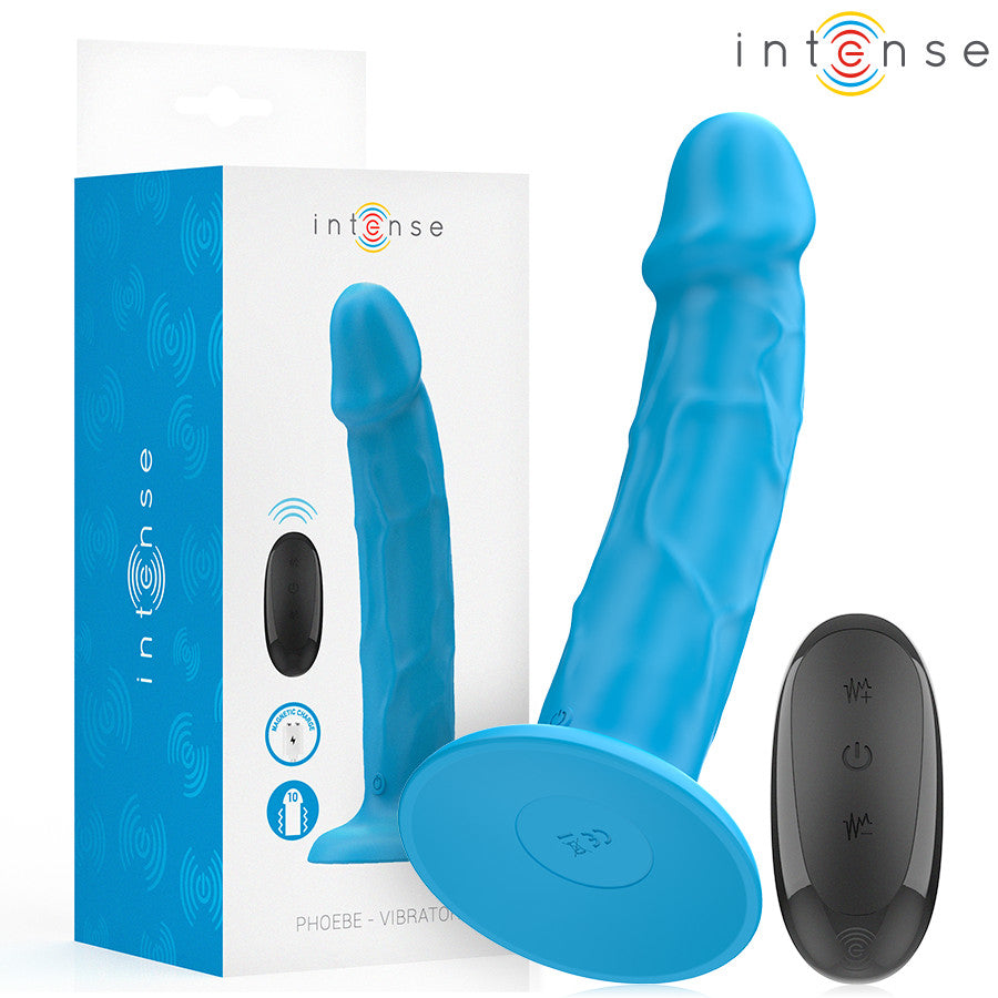 Intense Phoebe – Realistic Waterproof Vibrator With Remote Control