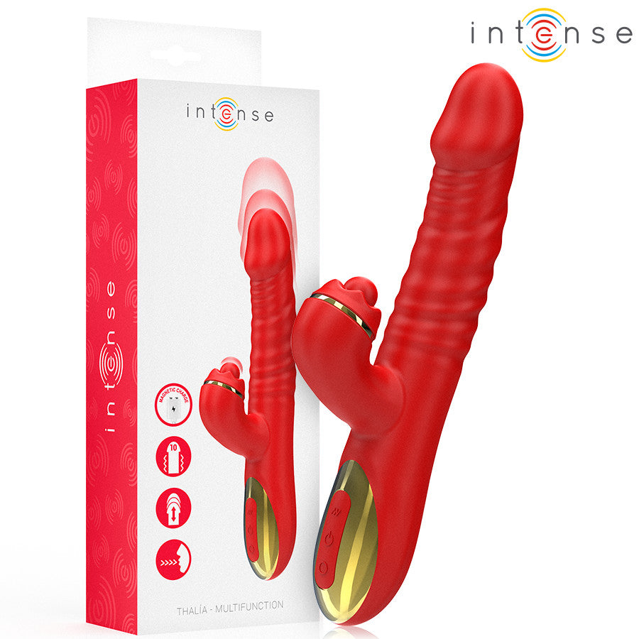 Intense Thalia – Vibrating And Piercing Red Intimate Massager