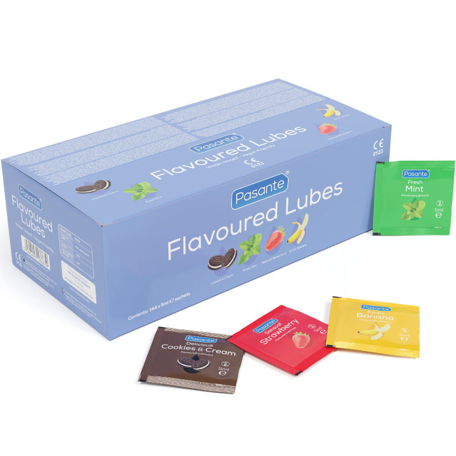 Pasante – Flavored Lubricant Set 144 X 5 Ml