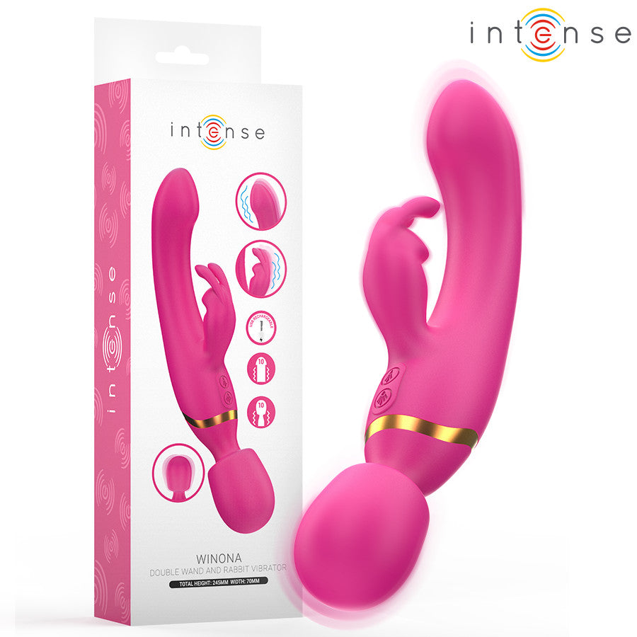 Intense Winona – Double Vibrator Bunny And Wand Combination