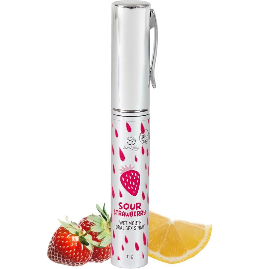 Sour Strawberry Mouth Spray For Oral Use