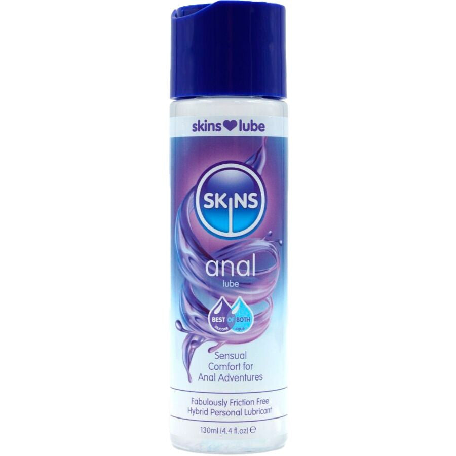 Skins – Hybrid Water And Silicone Based Anal Lubricant 130 Ml
