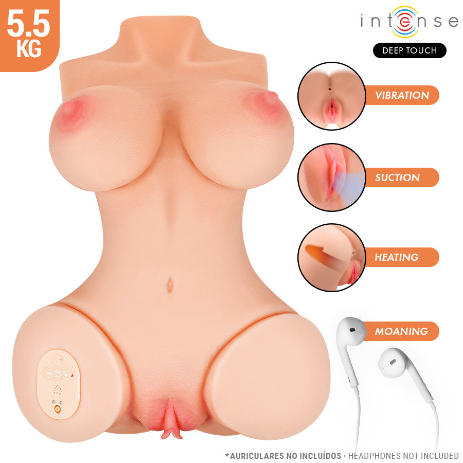 Intense Deep Touch – Remote-controlled Vibrating Anal And Vaginal Masturbator