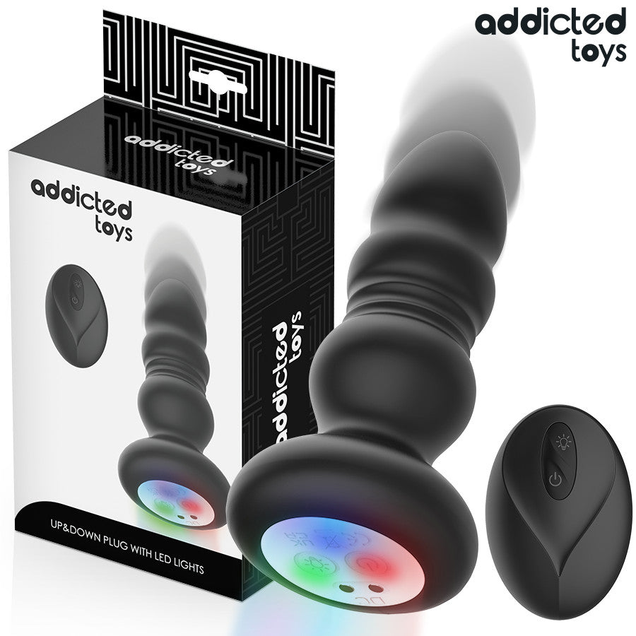 Addicted Toys – Rotating Vibrating Anal Plug With Remote Control