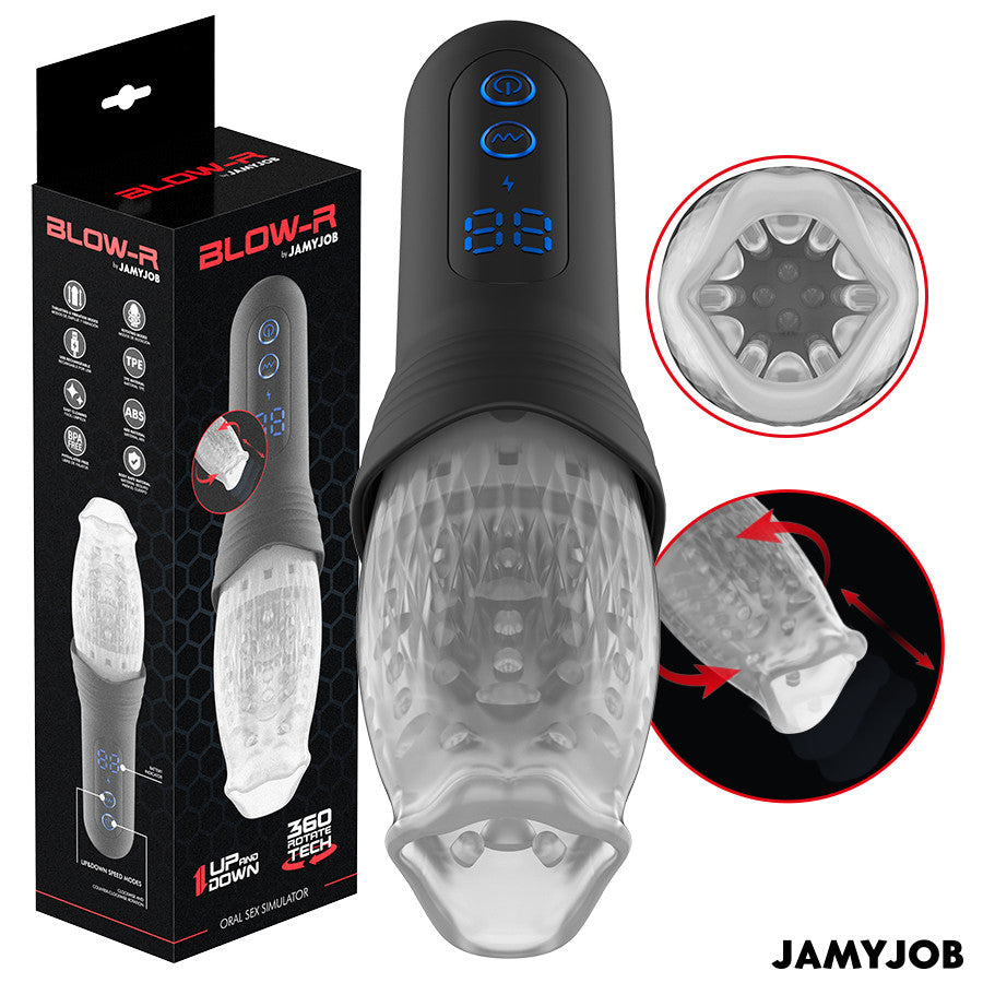 Jamyjob Blow-r – A Rotating Thrusting Masturbator Experience