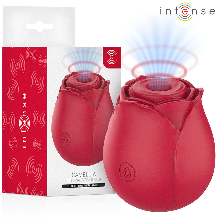 Intense Clitoral Stimulator Pressure Wave 10 Modes Usb Rechargeable Bordeaux