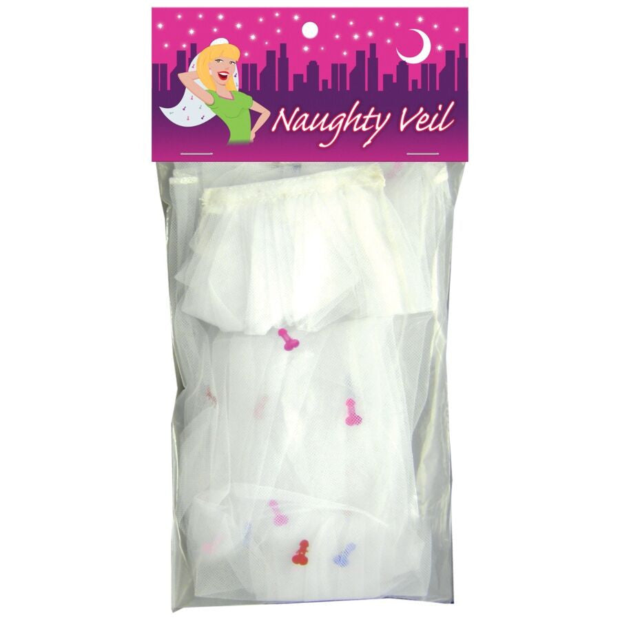 Kheper Games Bridal Veil With Four-color Confetti Blue Purple Pink Red