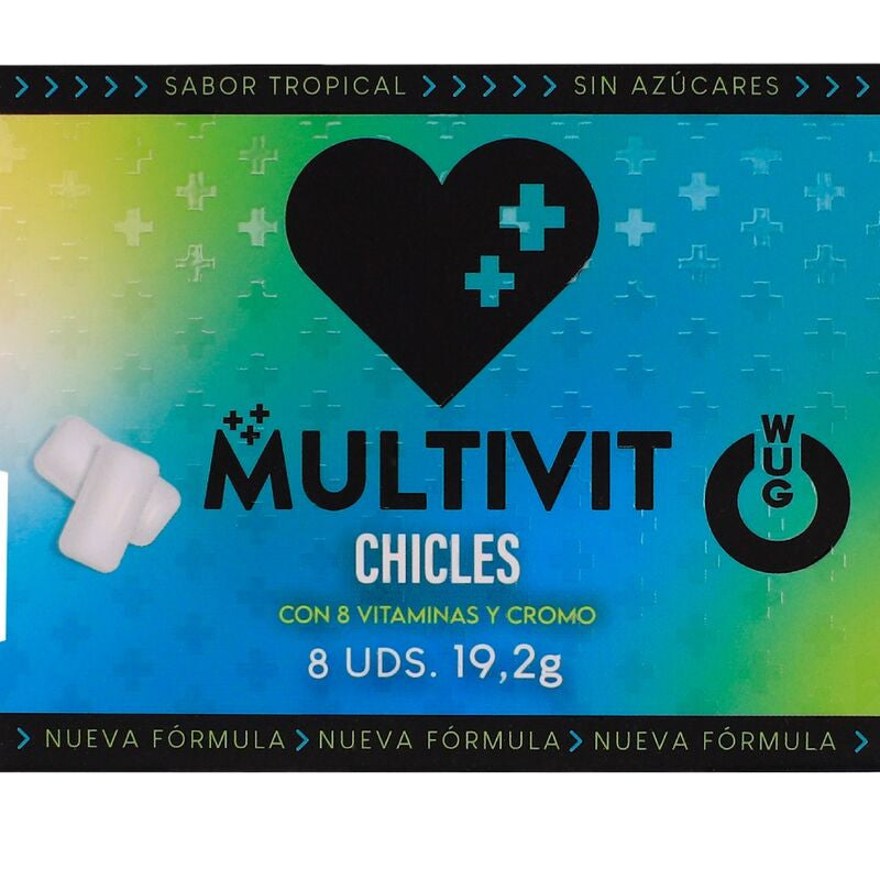 Wug Dietary Supplement Chewing Gum With Melatonin And Herbs 8 Pieces Sugar-free