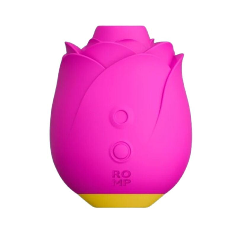 Romp Clitoral Stimulator Vacuum Technology 6 Levels 4 Patterns Pink