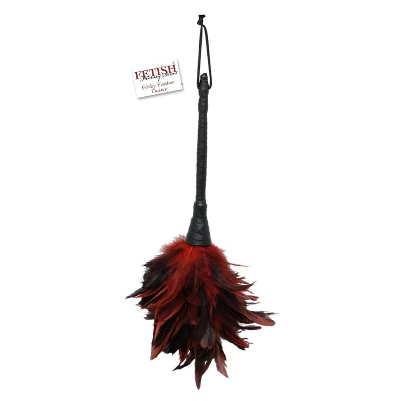 Fetish Fantasy Feather Caresser Sensual Skin Stimulation Black-red