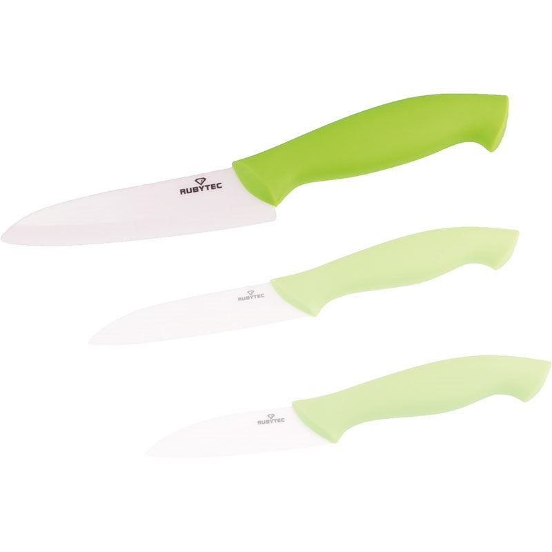 Rubytec Ceramic Utility Knife Grön