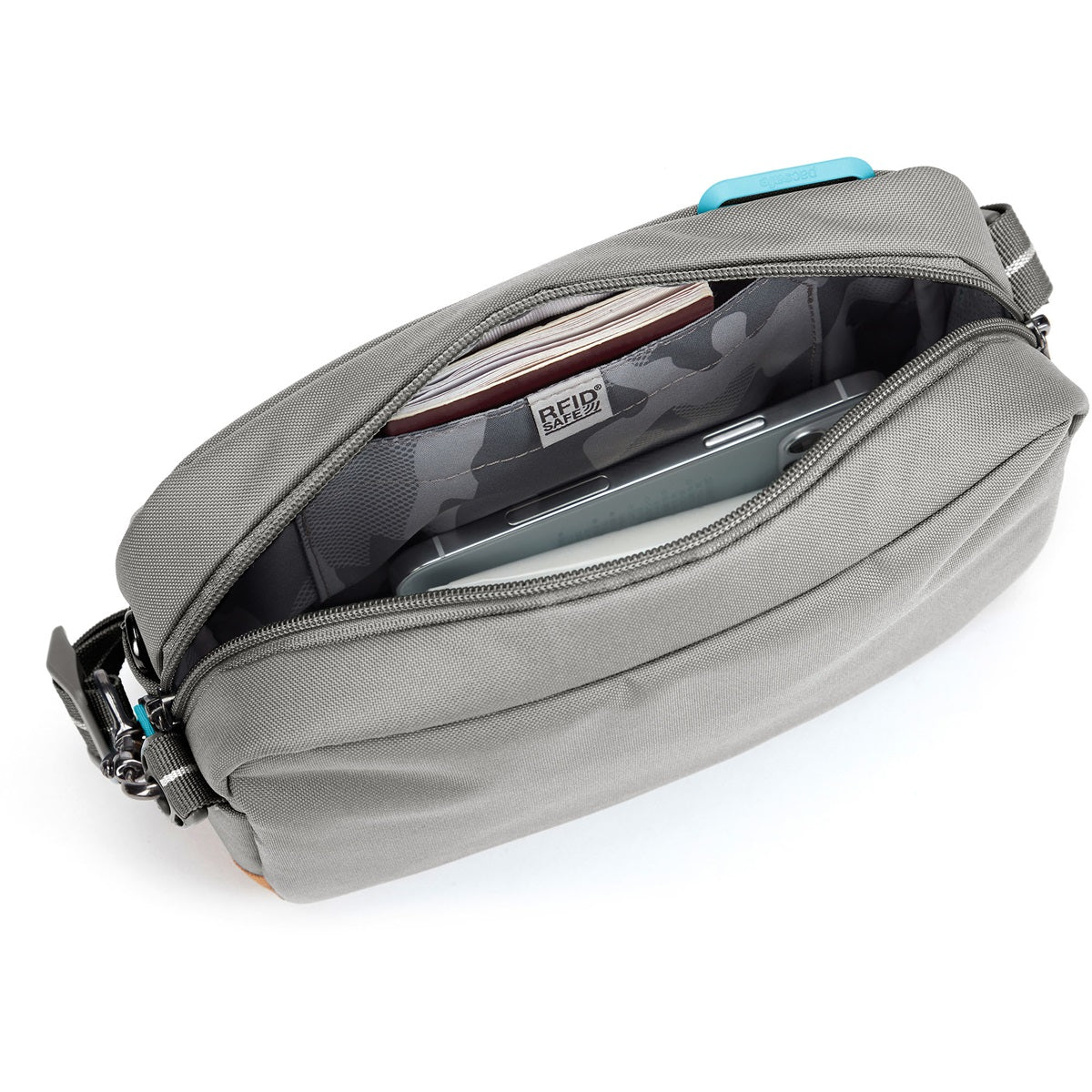 Pacsafe Go Crossbody Stone