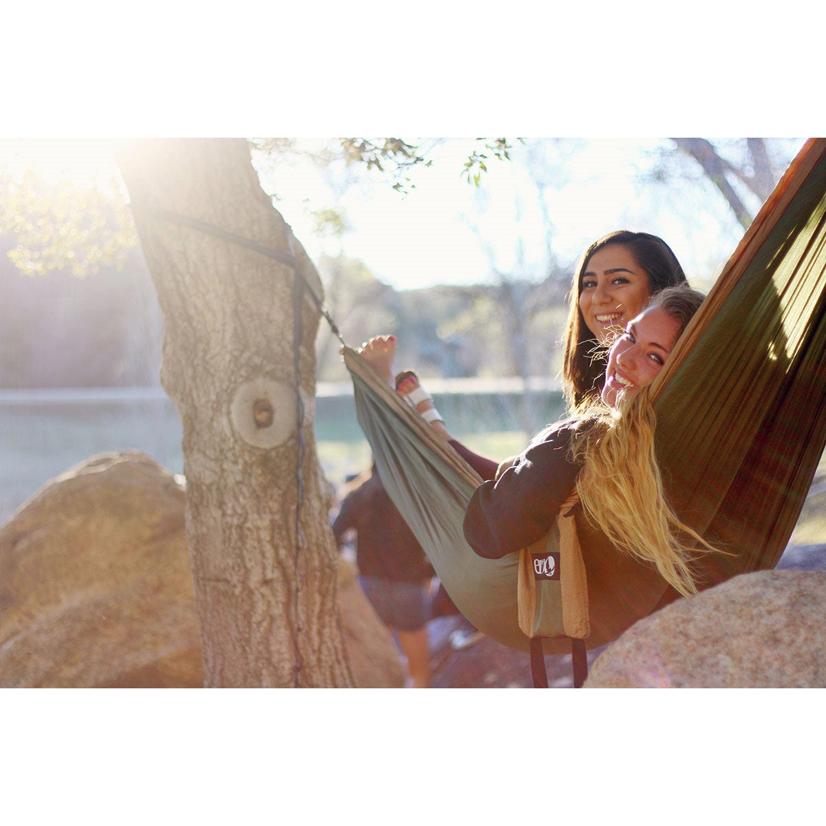 Eno Doublenest Deluxe Orange / Gray