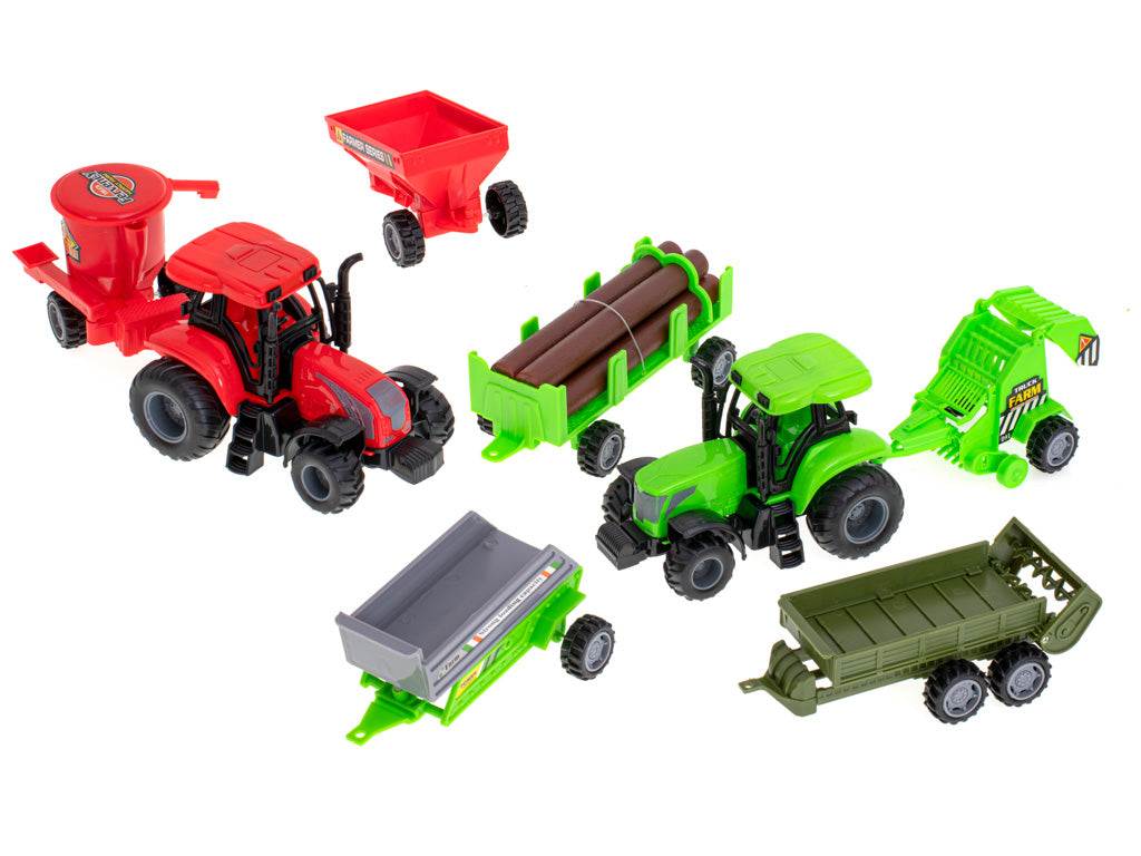 Farm A Farm With Animals And Machinery 49pcs.