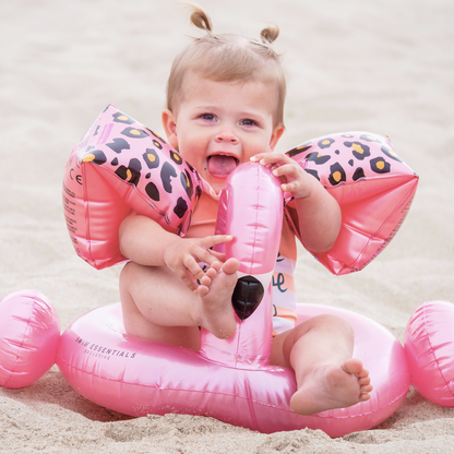 Swim Essentials Split Ring Flamingo - Pink - Dreamscape - Ø 55 Cm