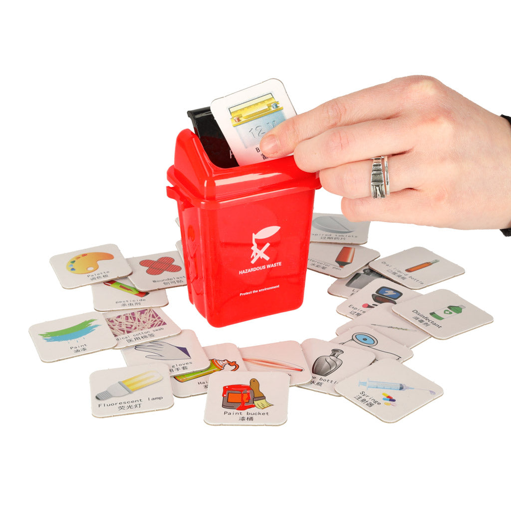 Educational Skill Game Garbage Segregation Waste Segregation Learning Eko + 108 Cards