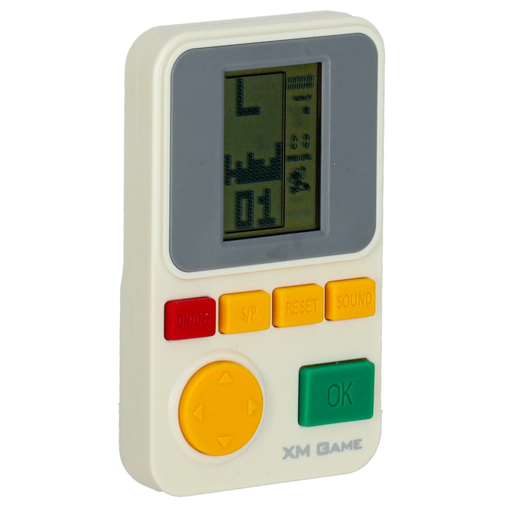 Consola portátil de juegos electrónicos Arcade blanca