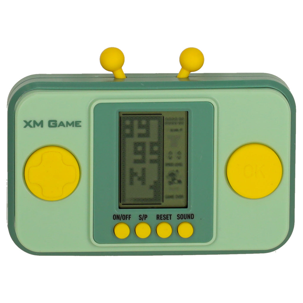 Electronic Arcade Game Portable Console Green