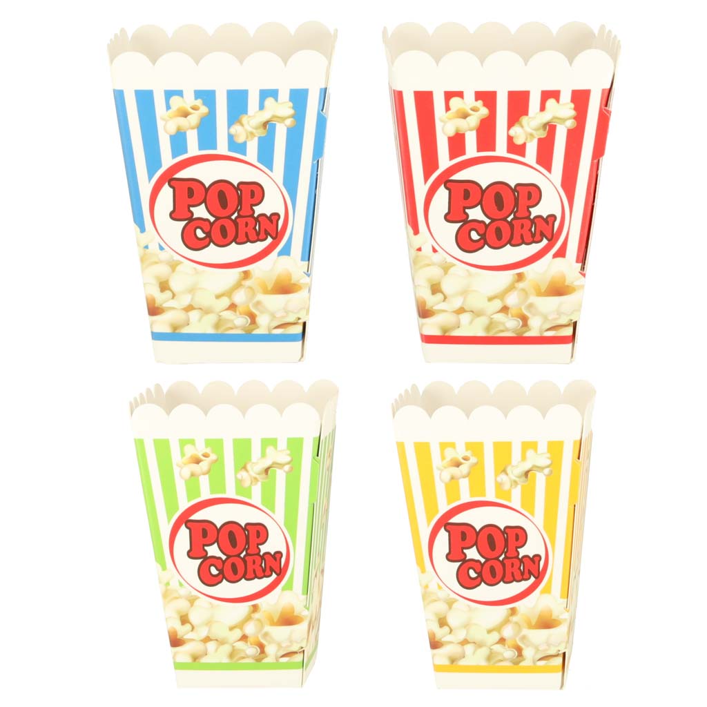 Arcade Game Catch Popcorn Corn Cups 4 Players