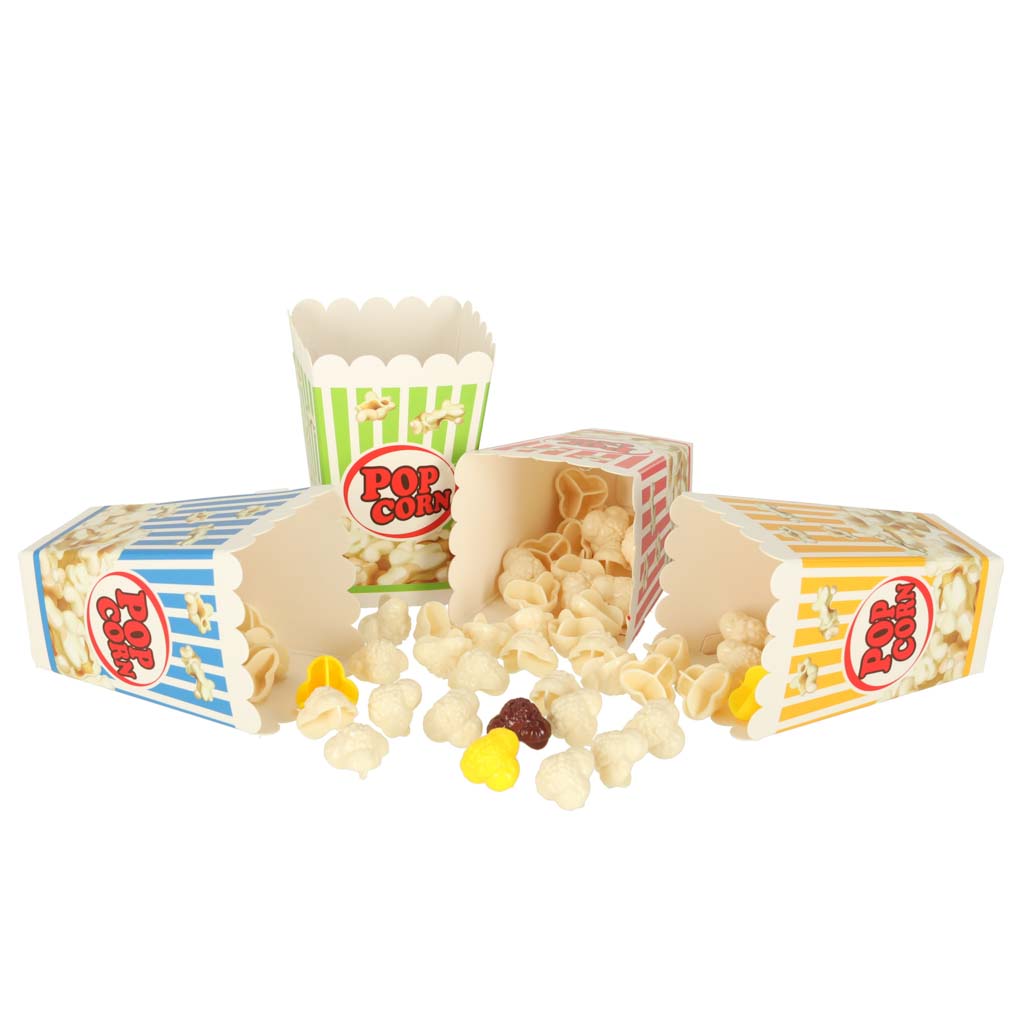 Arcade Game Catch Popcorn Corn Cups 4 Players
