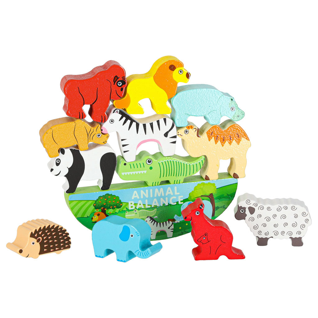 Puzzle hra Vyvažovanie zvierat na safari