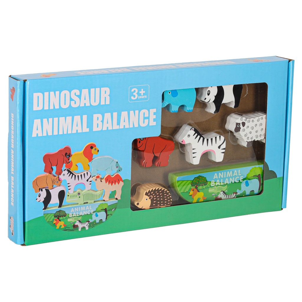 Puzzle hra Vyvažovanie zvierat na safari