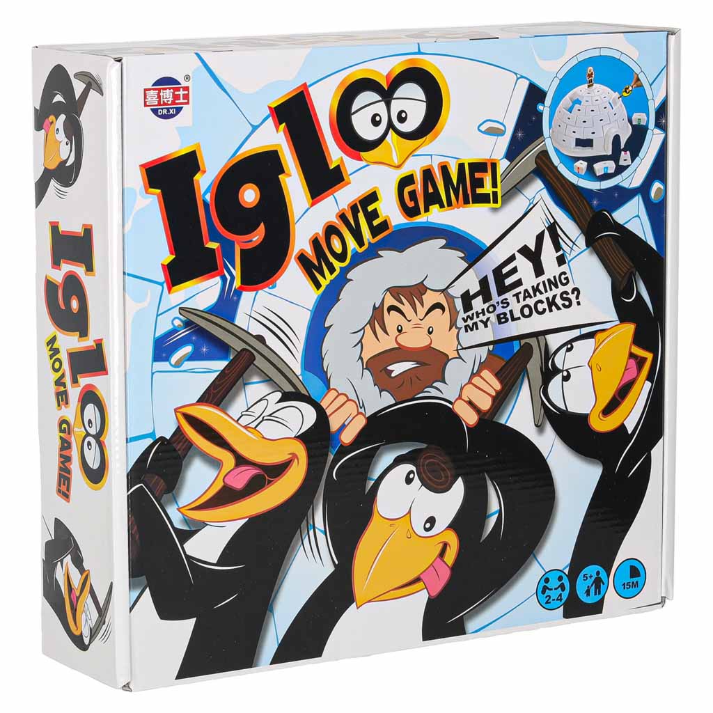 Jeu d'adresse Construire des Iglo Penguins