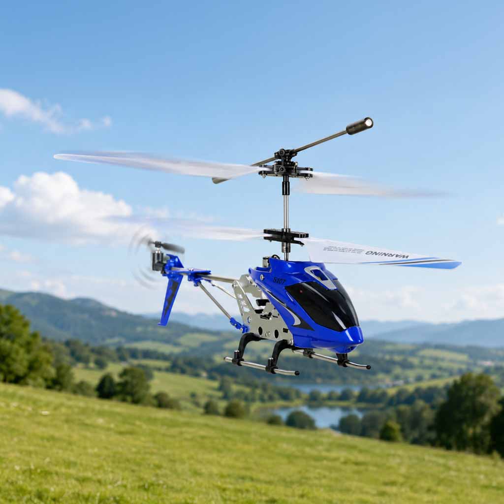 Helikopter Syma S107g RC w kolorze niebieskim