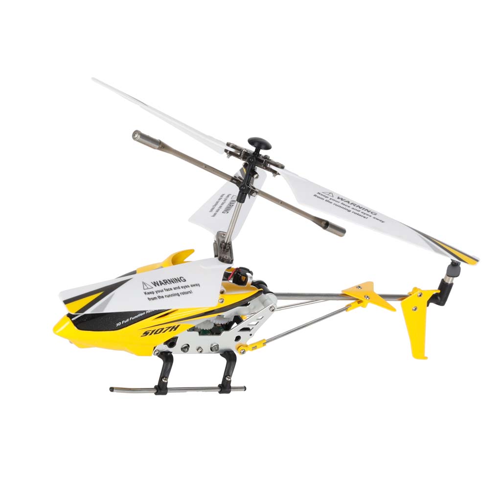 Hélicoptère Rc Syma S107h 2.4ghz Rtf Jaune