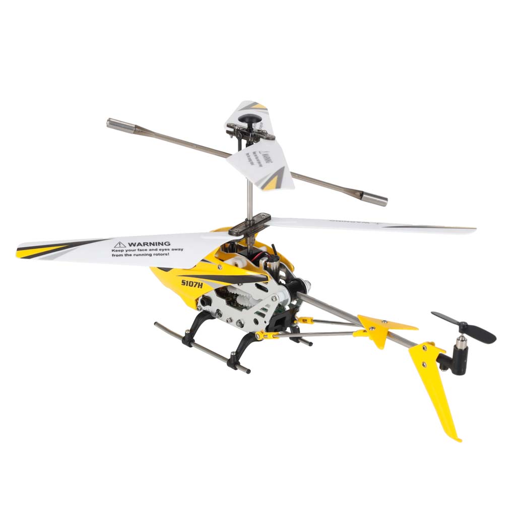 Hélicoptère Rc Syma S107h 2.4ghz Rtf Jaune