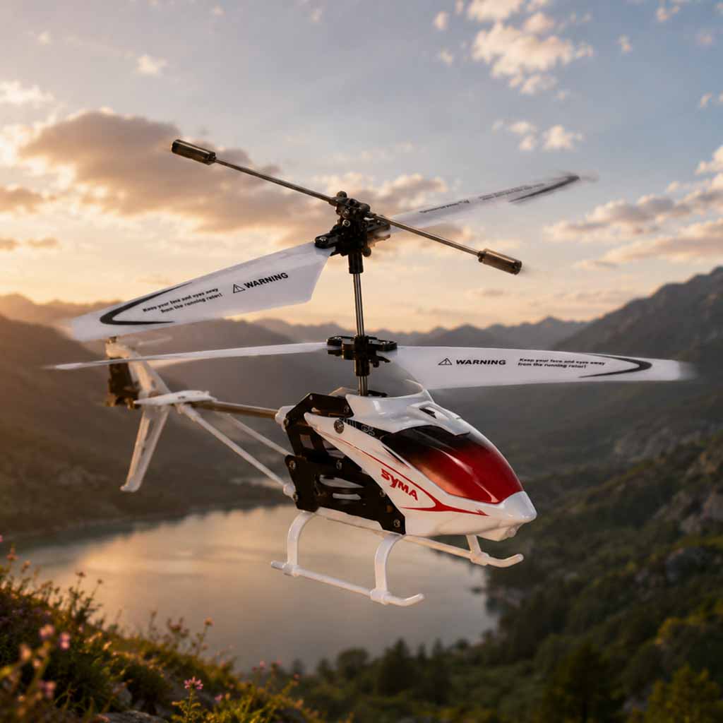 Syma S5 3ch Rc Helicopter White