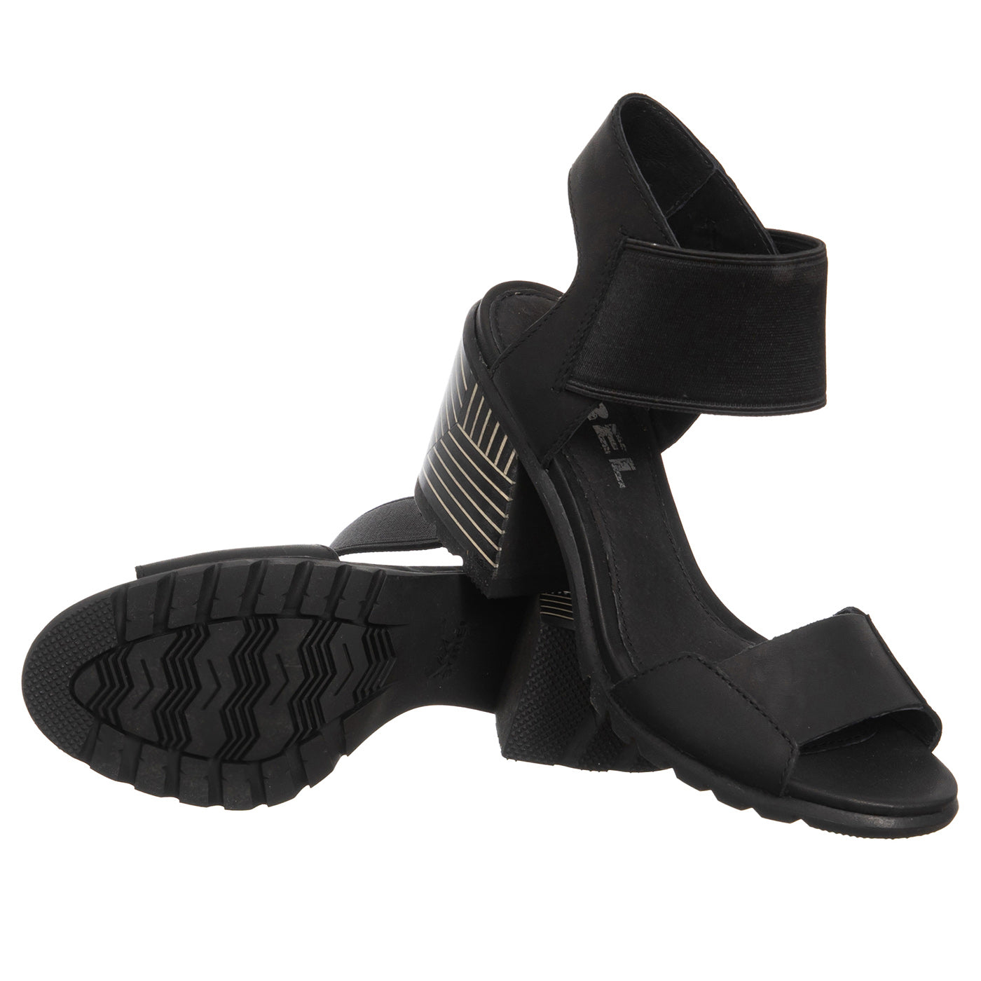 Sandály Sorel Nadia Black Natural Leather Black