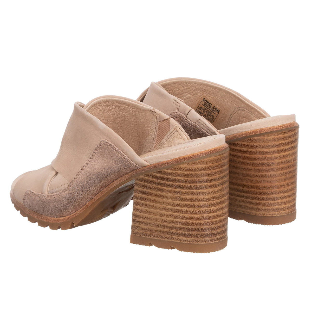 Sorel Nadia Mule Natural Tan Natural Leather