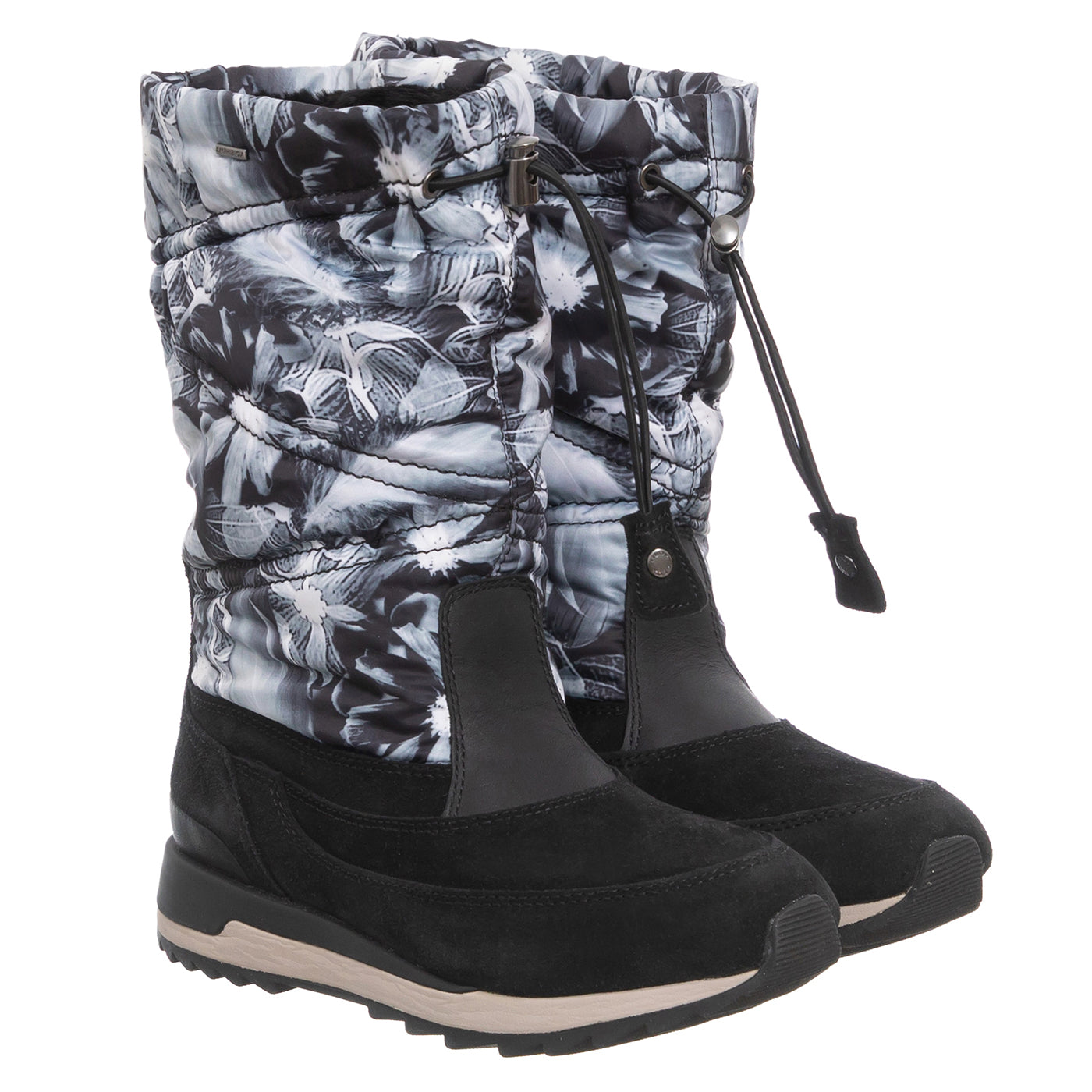 Geox Snow Boots D Aneko Abxc Back +suede