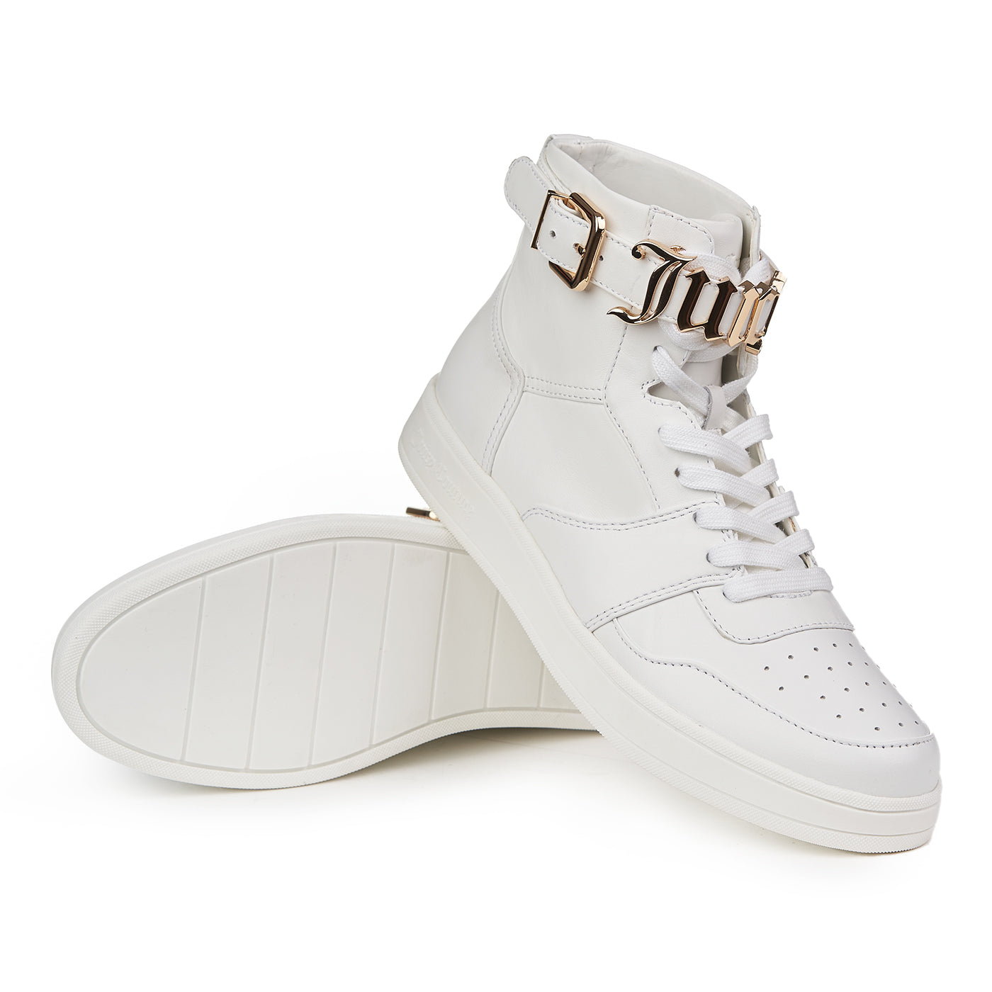 Juicy Couture sneakers natuurlijk leer Candice hoge top