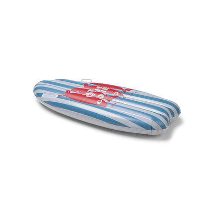 Tabla de surf inflable Swim Essentials - Rojo/azul - Pesca del día