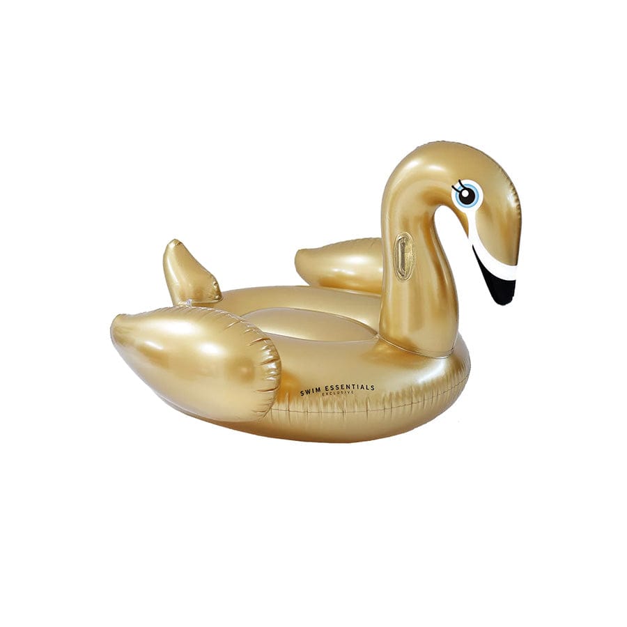 Swim Essentials Inflatable Swan Xxl - Gold - Dreamscape
