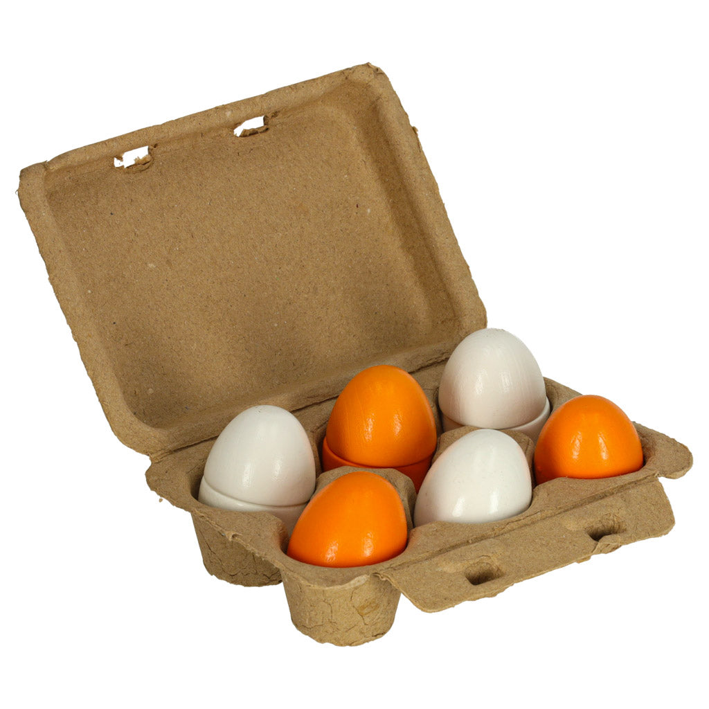Play Eggs Removable Wooden Yolks
