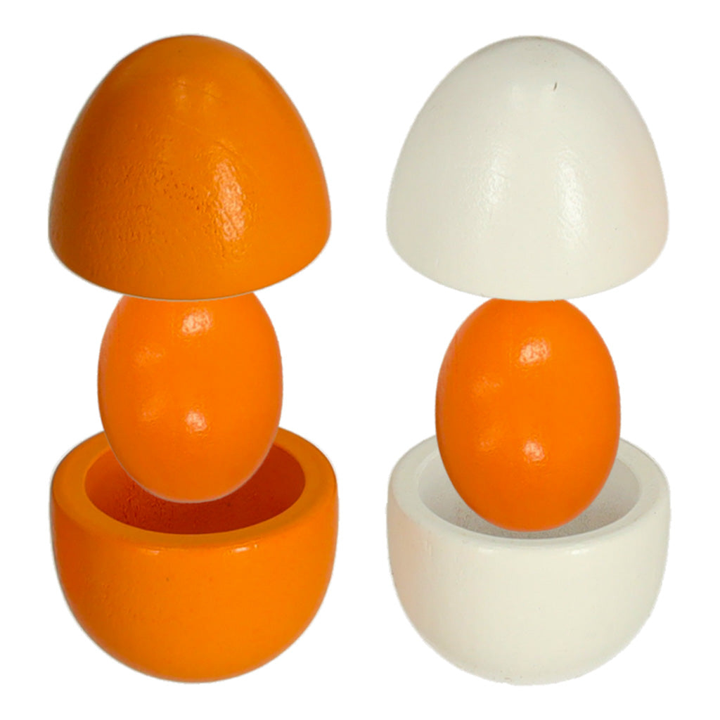 Play Eggs Removable Wooden Yolks