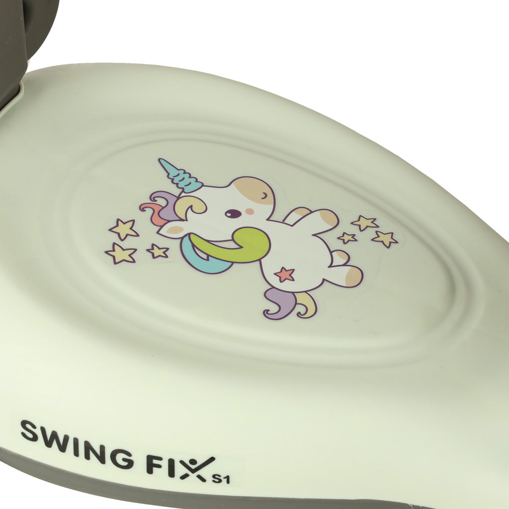 Led Swing Fix S1 Gravity robogó fogantyúval Szürke Max 65kg