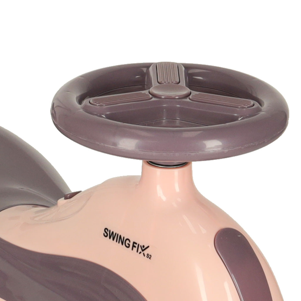 Led Swing Fix S2 Gravity Ride Scooter With Handle Purple Max 100kg