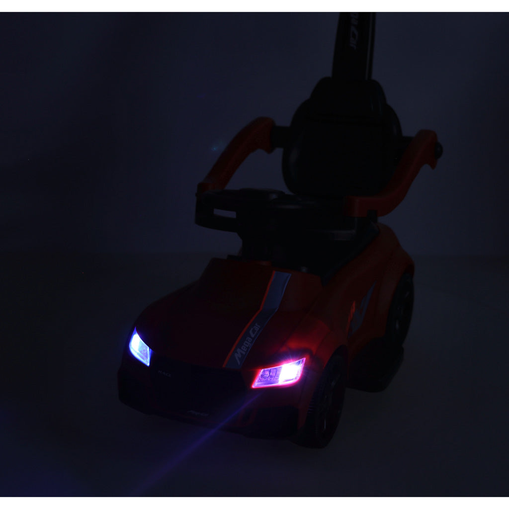 Rider Push Car 3 az 1-ben piros hangvilágítással