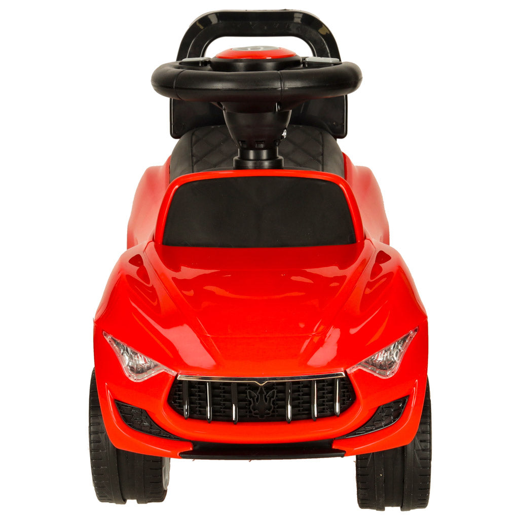 Push Car Rider With Sound And Lights Red