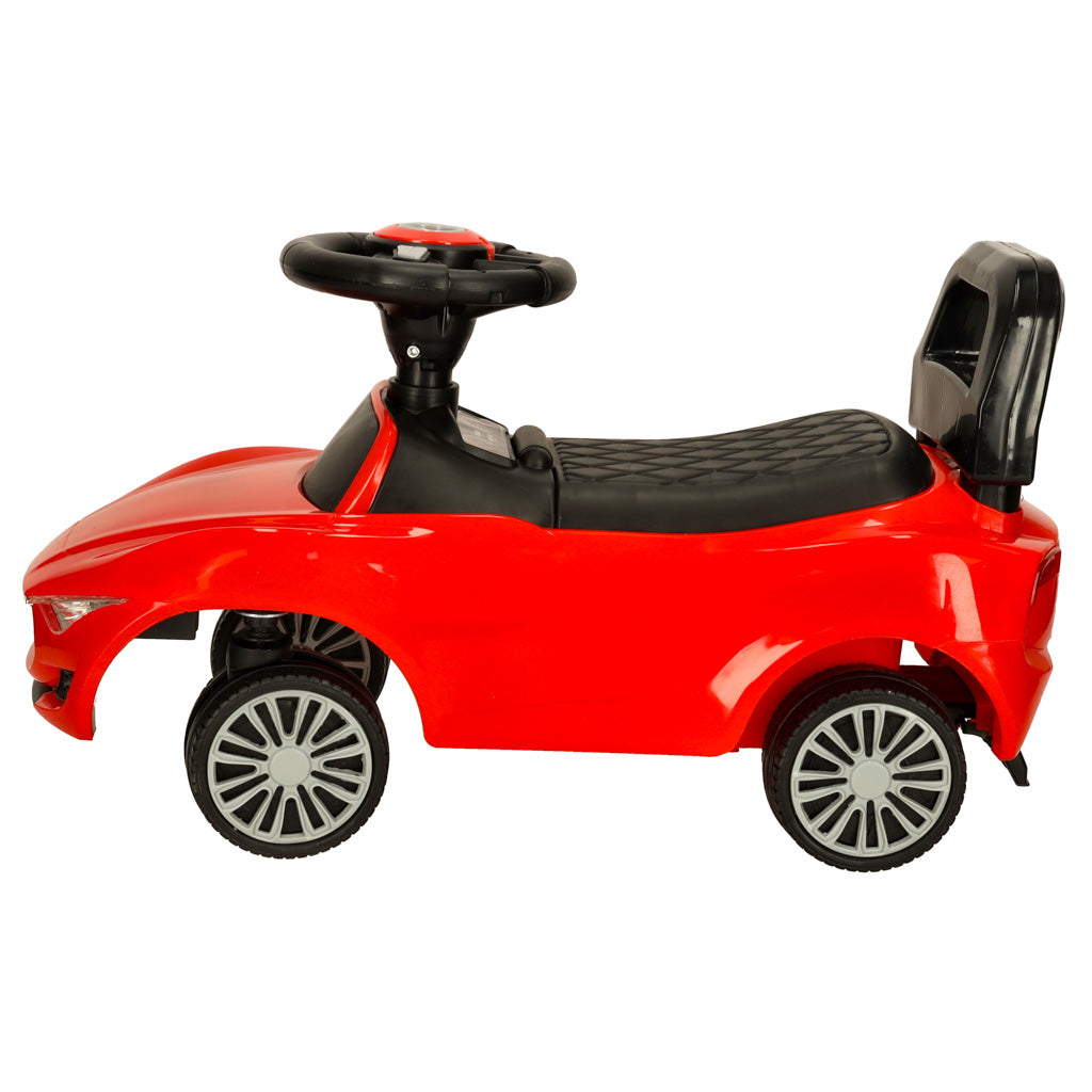 Push Car Rider With Sound And Lights Red
