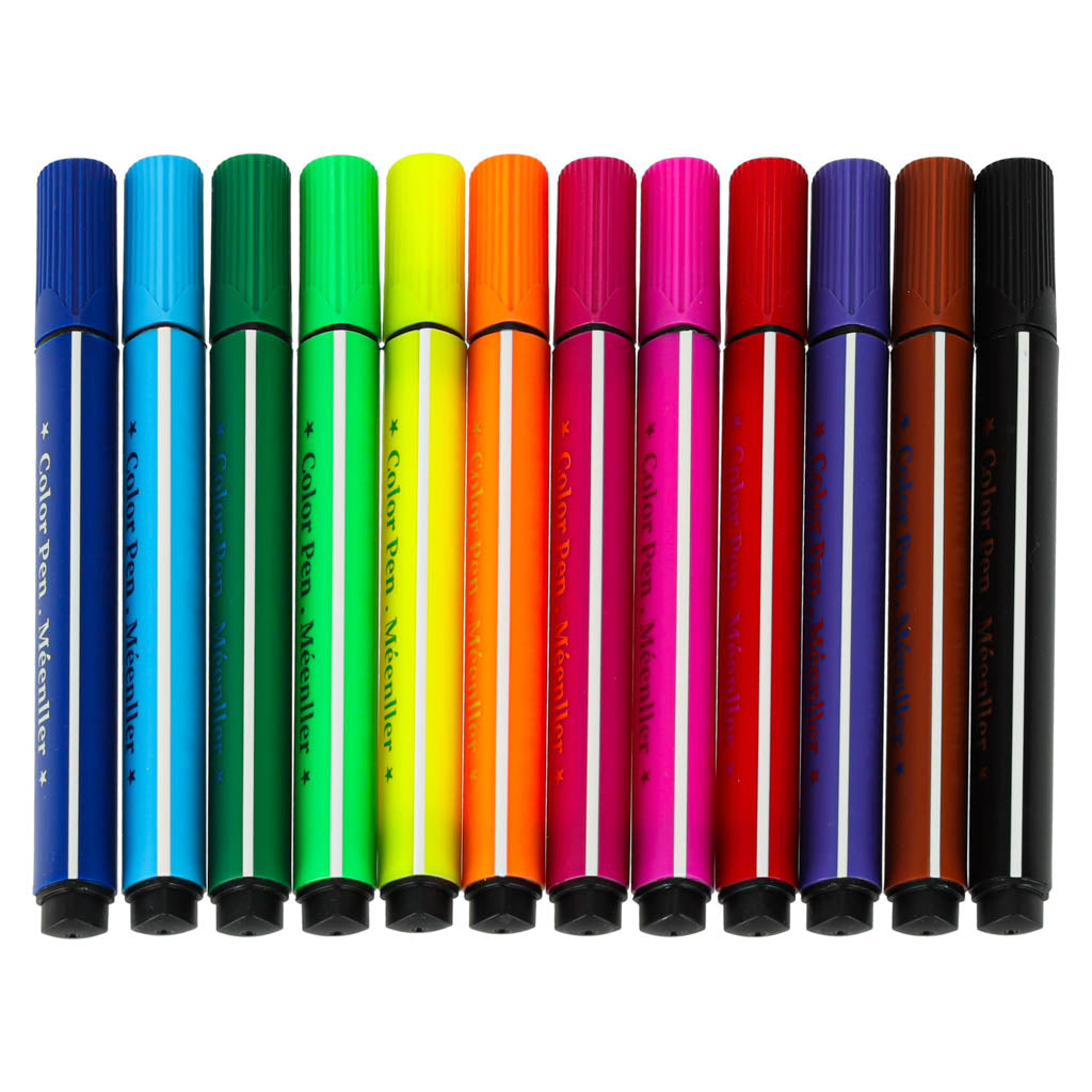 Educational Robot Interactive Learning To Draw Writing Fiche Set Markers Pink