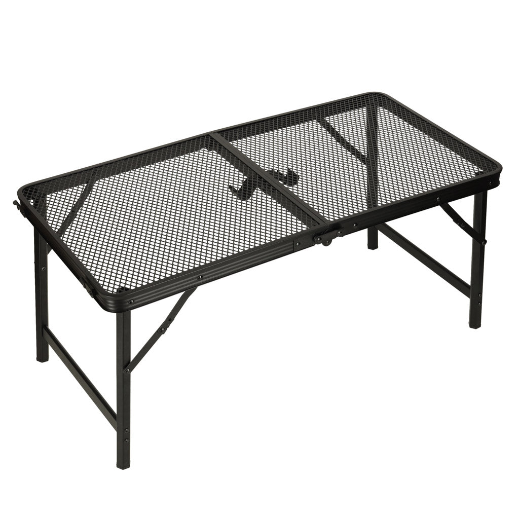 Luaro utazási asztal kemping vendéglátás összecsukható asztal 80 x 40 x 66 x 37 cm